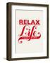 Relax, Life Takes Time-Hannes Beer-Framed Art Print