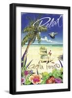 Relax Palm Chair-James and Kathleen Mazzotta-Framed Giclee Print