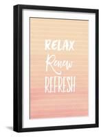 Relax Renew-Lula Bijoux-Framed Art Print