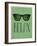 Relax Retro Sunglasses Art Poster Print-null-Framed Art Print