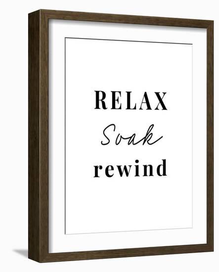 Relax & Rewind-Joni Whyte-Framed Giclee Print