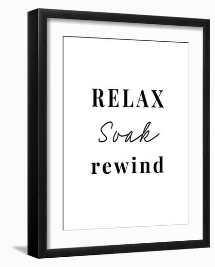 Relax & Rewind-Joni Whyte-Framed Giclee Print