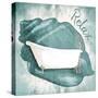 Relax Shell Bath-Jace Grey-Stretched Canvas