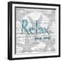 Relax Your Mind-Sheldon Lewis-Framed Art Print