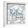 Relax Your Mind-Sheldon Lewis-Framed Art Print