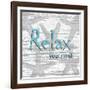 Relax Your Mind-Sheldon Lewis-Framed Art Print