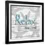 Relax Your Mind-Sheldon Lewis-Framed Art Print