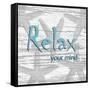 Relax Your Mind-Sheldon Lewis-Framed Stretched Canvas