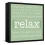 Relax-Anna Quach-Framed Stretched Canvas