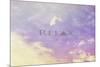 Relax-Vintage Skies-Mounted Giclee Print