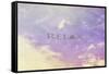 Relax-Vintage Skies-Framed Stretched Canvas