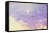 Relax-Vintage Skies-Framed Stretched Canvas