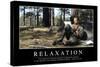 Relaxation: Citation Et Affiche D'Inspiration Et Motivation-null-Stretched Canvas