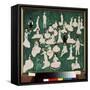 Relaxation. La Haute Societe En Chapeau Haut De Forme. (Relaxing. High Society in Top Hats). Scene-Kazimir Severinovich Malevich-Framed Stretched Canvas