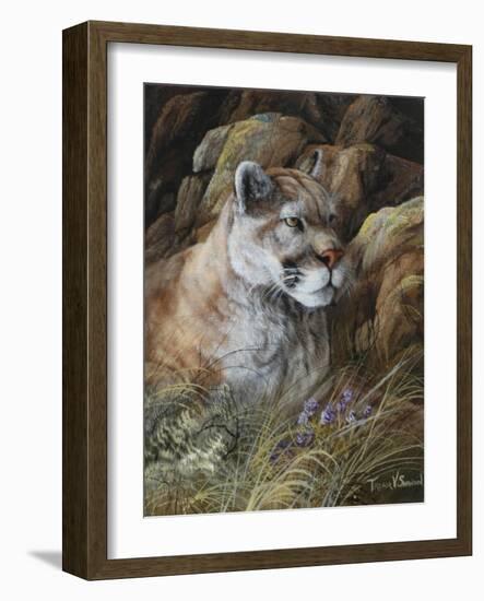 Relaxed But Attentive-Trevor V. Swanson-Framed Giclee Print