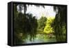 Relaxing at Central Park-Philippe Hugonnard-Framed Stretched Canvas