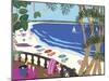 Relaxing At The Beach-Cindy Wider-Mounted Giclee Print