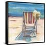 Relaxing at the Beach-Marita Freeman-Framed Stretched Canvas