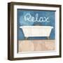 Relaxing Bath-Lauren Gibbons-Framed Art Print