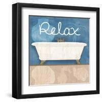 Relaxing Bath-Lauren Gibbons-Framed Art Print