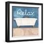 Relaxing Bath-Lauren Gibbons-Framed Art Print