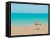 Relaxing Beach Vacation-Renel Peters-Framed Stretched Canvas