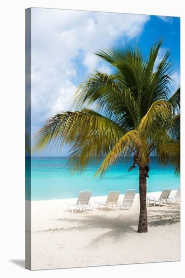 Relaxing Beach-Bill Carson Photography-Stretched Canvas