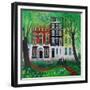 Relaxing in Berkley Square, 2016-Lisa Graa Jensen-Framed Giclee Print