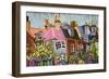 Relaxing in the Herb Garden, Greenwich Park, London-Frances Treanor-Framed Giclee Print