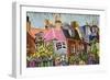 Relaxing in the Herb Garden, Greenwich Park, London-Frances Treanor-Framed Giclee Print