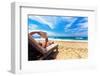 Relaxing on the Beach-dmitry kushch-Framed Photographic Print