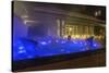 Relaxing oudoor Jacuzzi Meraker Lodge Norway Europe-ClickAlps-Stretched Canvas