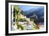 Relaxing Positano Morning, Italy-George Oze-Framed Photographic Print