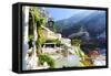 Relaxing Positano Morning, Italy-George Oze-Framed Stretched Canvas