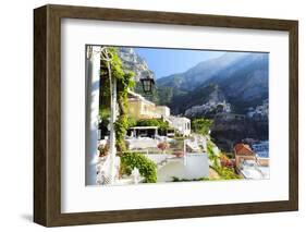 Relaxing Positano Morning, Italy-George Oze-Framed Photographic Print