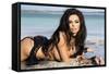 Relaxing Young Sexy Woman.-oleanderstudio-Framed Stretched Canvas