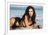 Relaxing Young Sexy Woman.-oleanderstudio-Framed Photographic Print