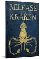 Release The Kraken-null-Mounted Poster