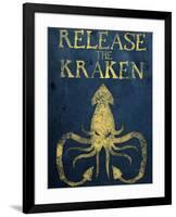 Release The Kraken-null-Framed Poster