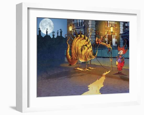 Releif-Francois Ruyer-Framed Giclee Print