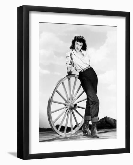 Relentless, Marguerite Chapman, 1948-null-Framed Photo