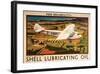 Reliability Shell Lubricating-null-Framed Art Print