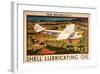 Reliability Shell Lubricating-null-Framed Art Print