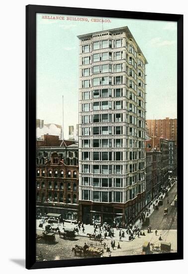 Reliance Building-null-Framed Art Print