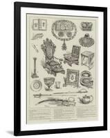 Relics at the Guelph Exhibition, New Gallery, Regent Street-Frank Watkins-Framed Giclee Print