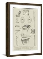 Relics at the Guelph Exhibition, New Gallery, Regent Street-null-Framed Giclee Print