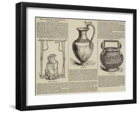 Relics Destroyed in the Recent Fire at Easton Lodge-null-Framed Giclee Print