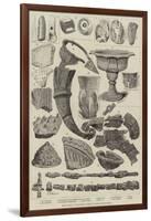 Relics Found in the Viking's Tomb at Taplow-Walter Bothams-Framed Giclee Print