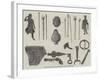 Relics from Uriconium, Found in the Recent Excavations at Wroxeter-null-Framed Giclee Print