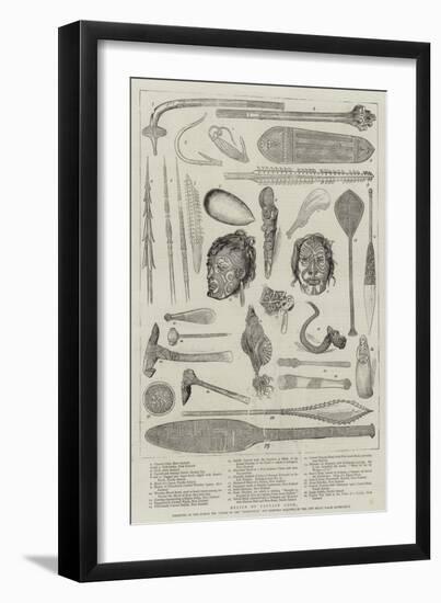 Relics of Captain Cook-null-Framed Giclee Print